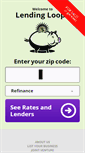 Mobile Screenshot of lendingloop.com
